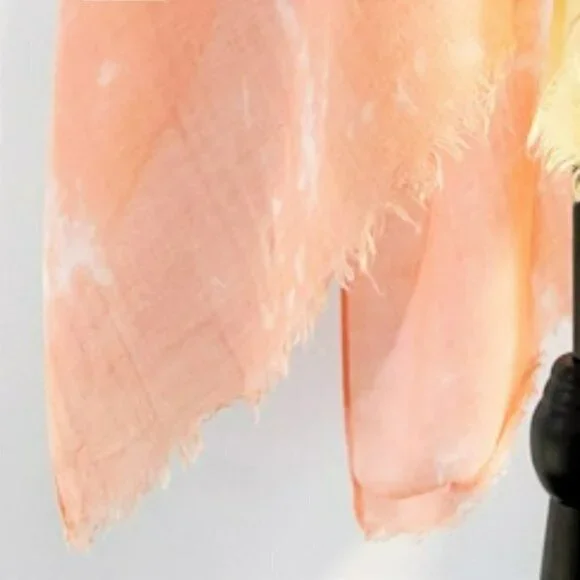 NWT LULLA COLLECTION BY BINDYA Rainbow Multi Tie Dye Kimono Top Swim Cover Up - Picture 6 of 8